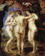 Peter Paul Rubens The Three Graces Sweden oil painting artist